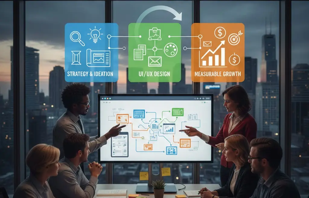 Strategic UIUX Design for Measurable Business Growth
